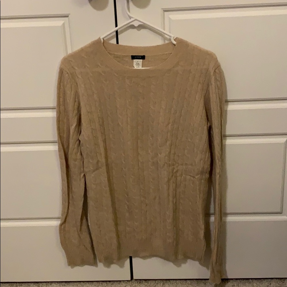 J. Crew cable knit sweater